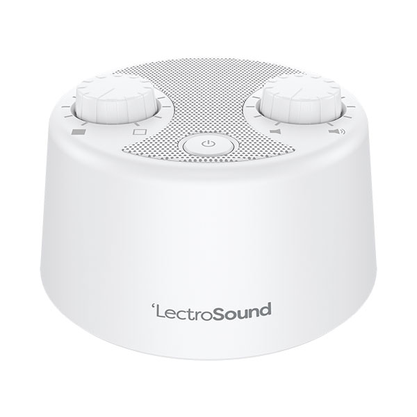 Side of LectroFan White Noise Unit