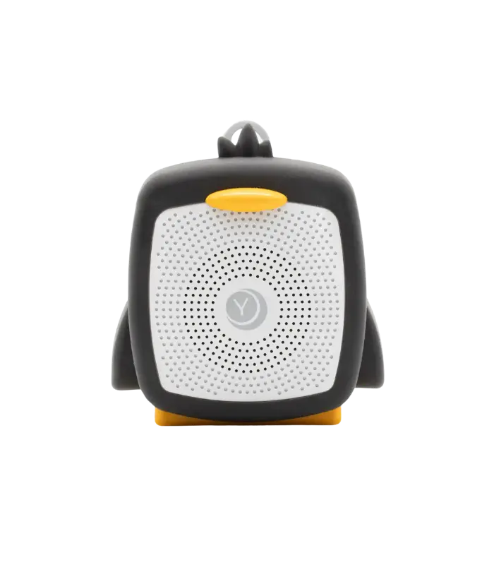 Yogasleep Pocket Baby Soother Sound Machine with lullabies and white noise for calming infants and improving baby sleep on the go